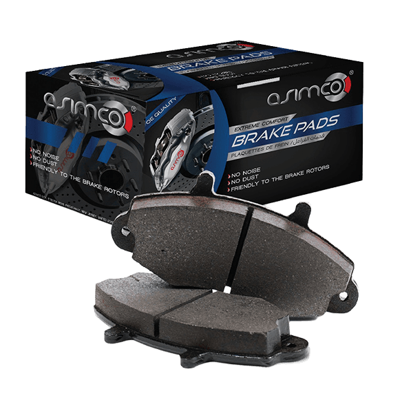 Asimco Brake Pad Set - Rear