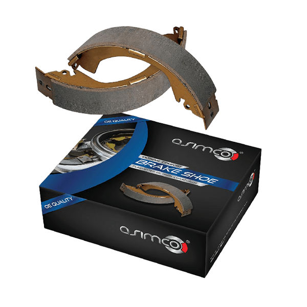 Asimco Brake Shoe Set - Rear